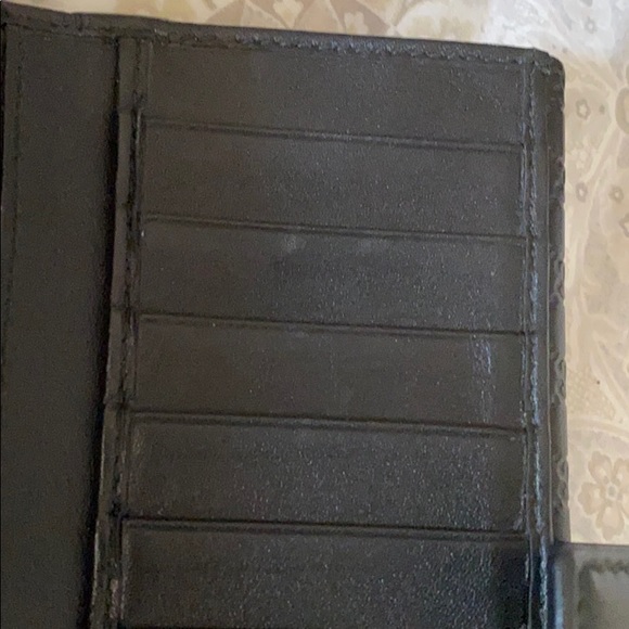 Gucci Micro Guccissima Black Trifold Wallet - Picture 7 of 11